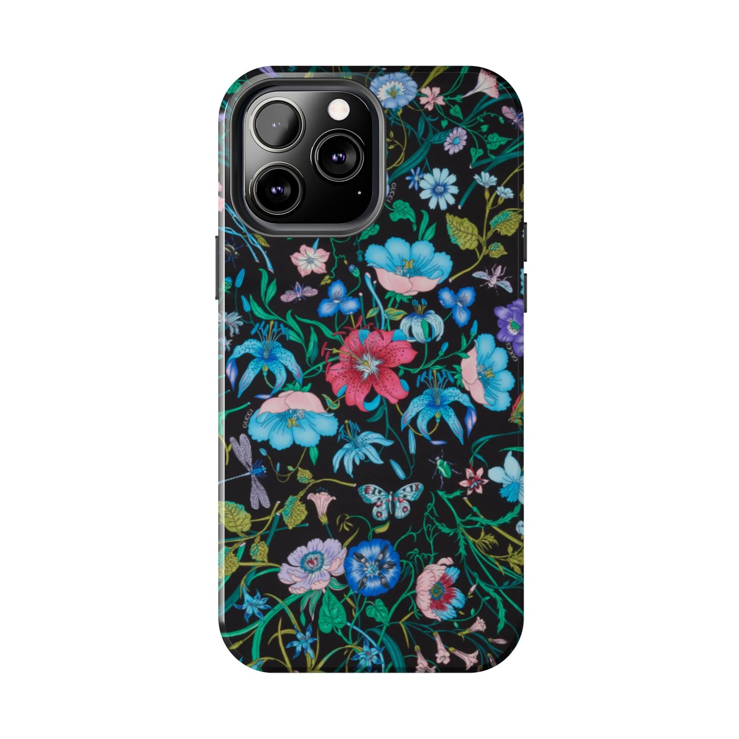 Vibrant Floral Tough Phone Case - Stylish and Durable Protection