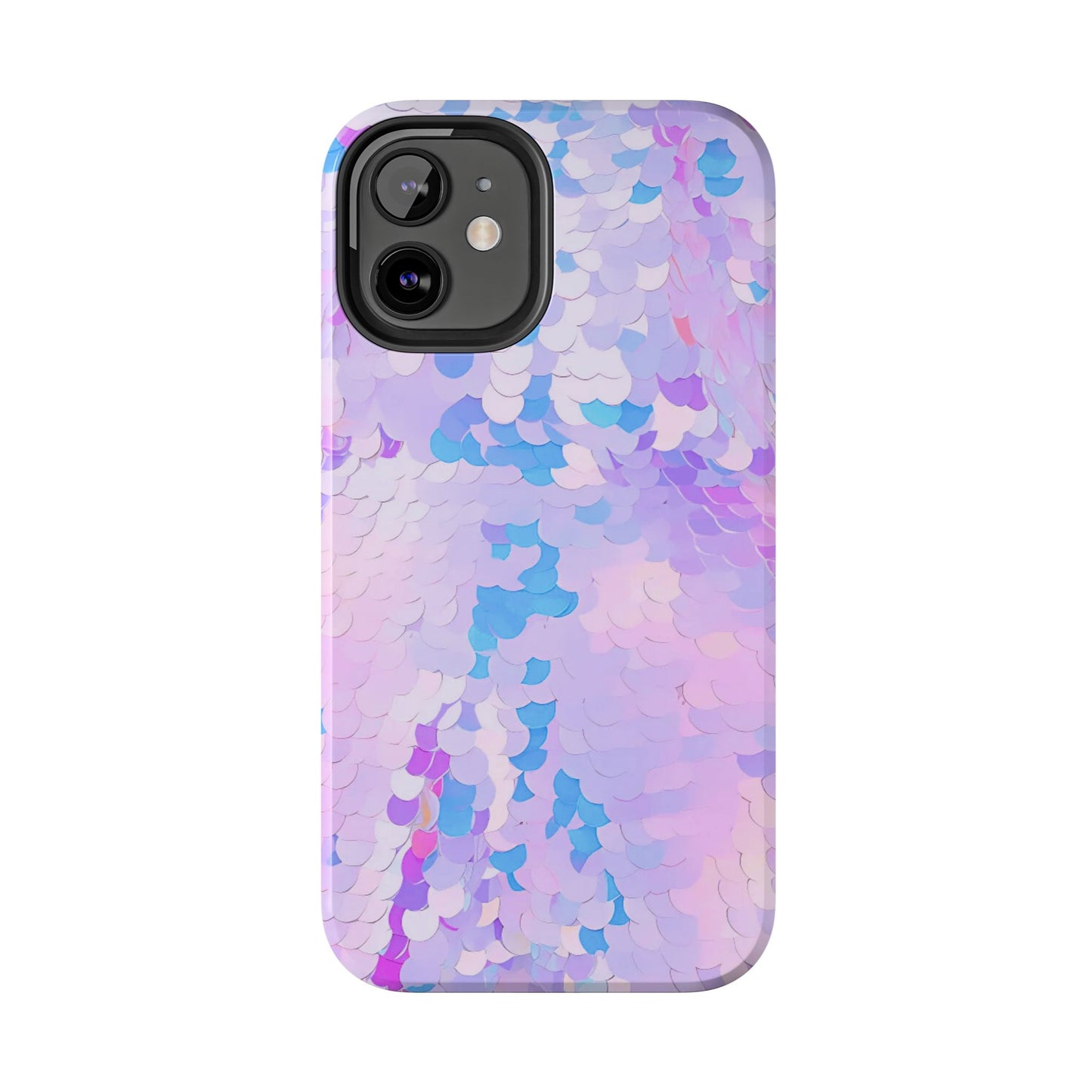 Colorful Sequin Romper Tough Phone Case - Stylish Protection for Your Device