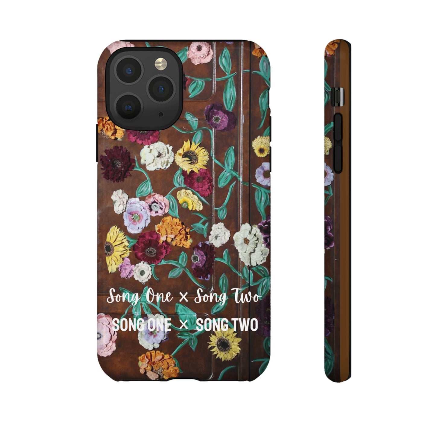 CUSTOMIZABLE with Surprise Song Titles - Surprise Song Floral Piano - Tough Cases