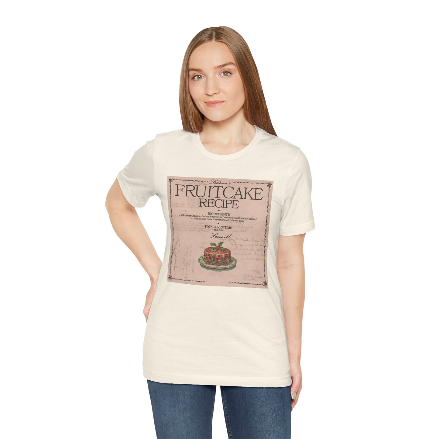 fruitcake recipe Unisex Jersey Short Sleeve Tee