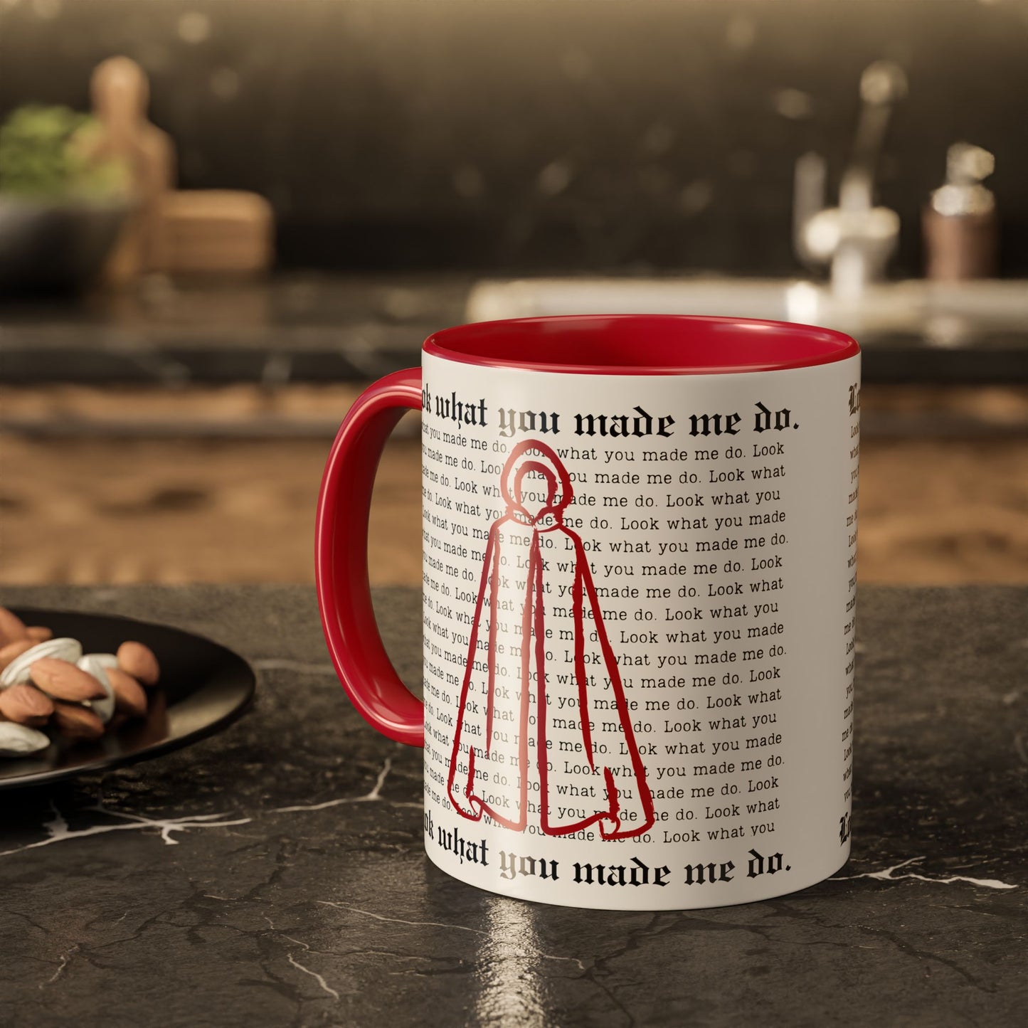 Look What You Made Me Do - REP TV, Handmaid's Tale - Colorful Ceramic Mugs, Coffee Cups, Unique Gift