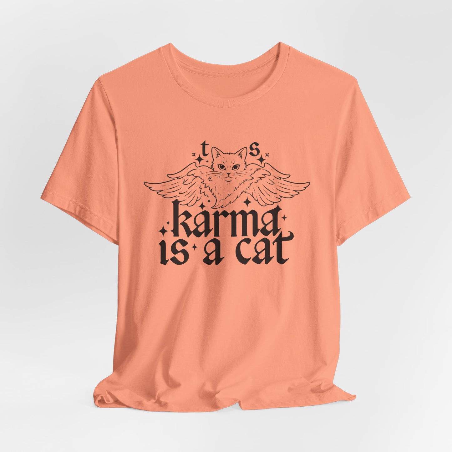 Karma Cat - Unisex Jersey Short Sleeve Tee