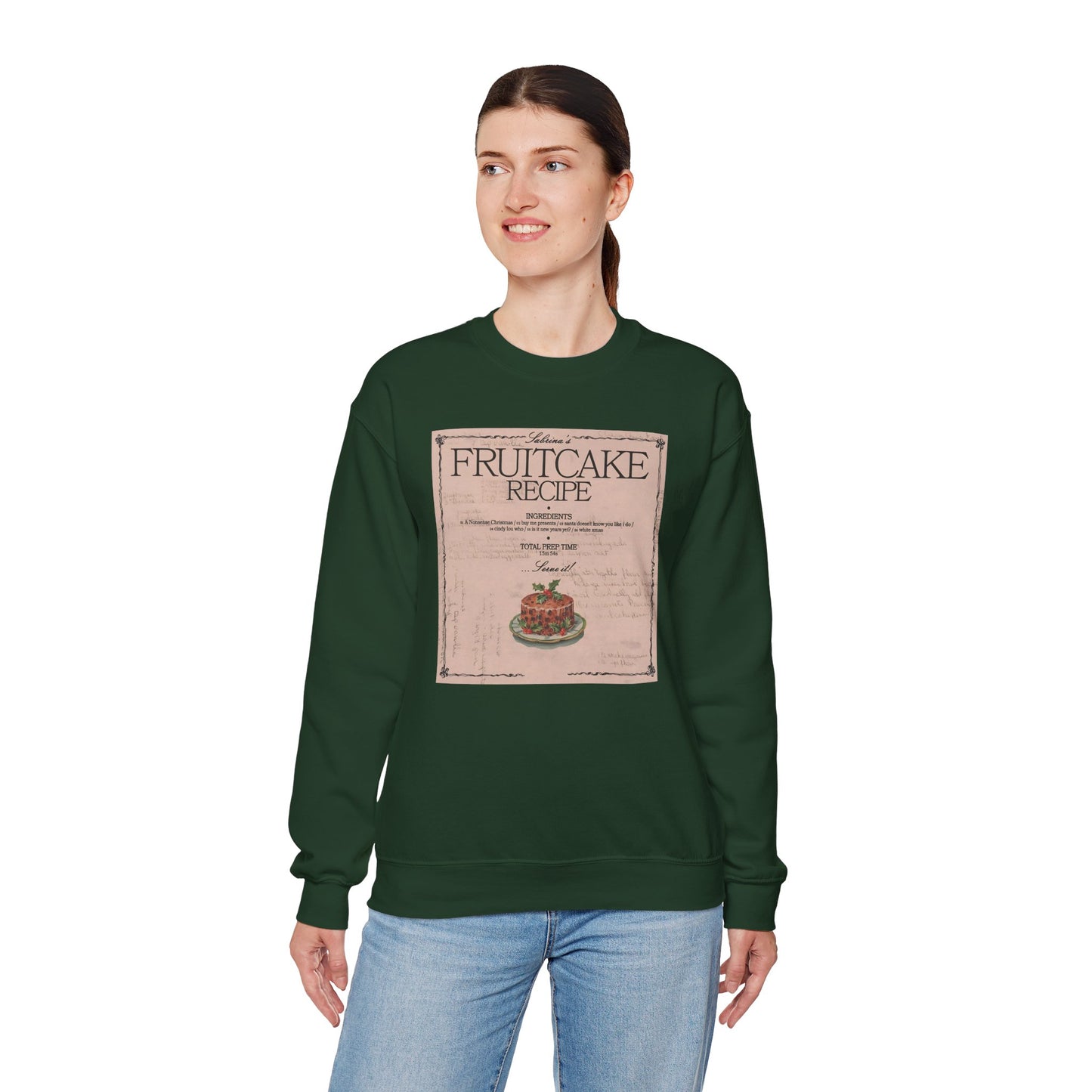 fruitcake recipe Unisex Heavy Blend™ Crewneck Sweatshirt