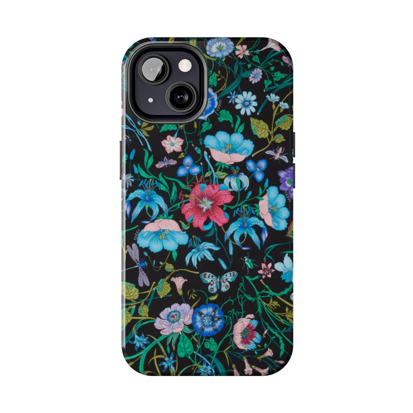 Vibrant Floral Tough Phone Case - Stylish and Durable Protection