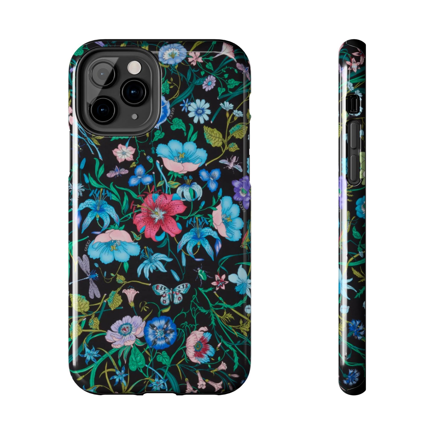 Vibrant Floral Tough Phone Case - Stylish and Durable Protection