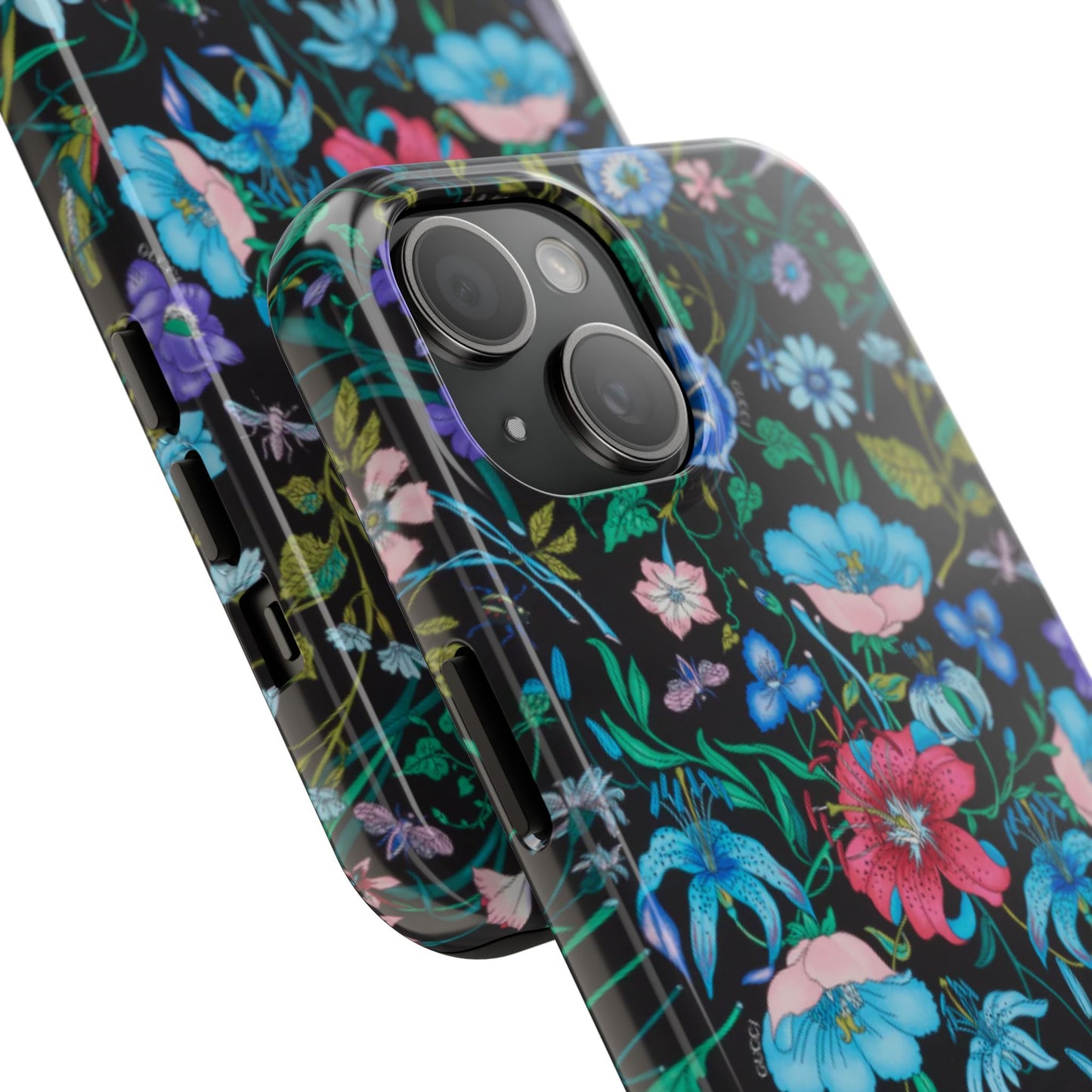 Vibrant Floral Tough Phone Case - Stylish and Durable Protection