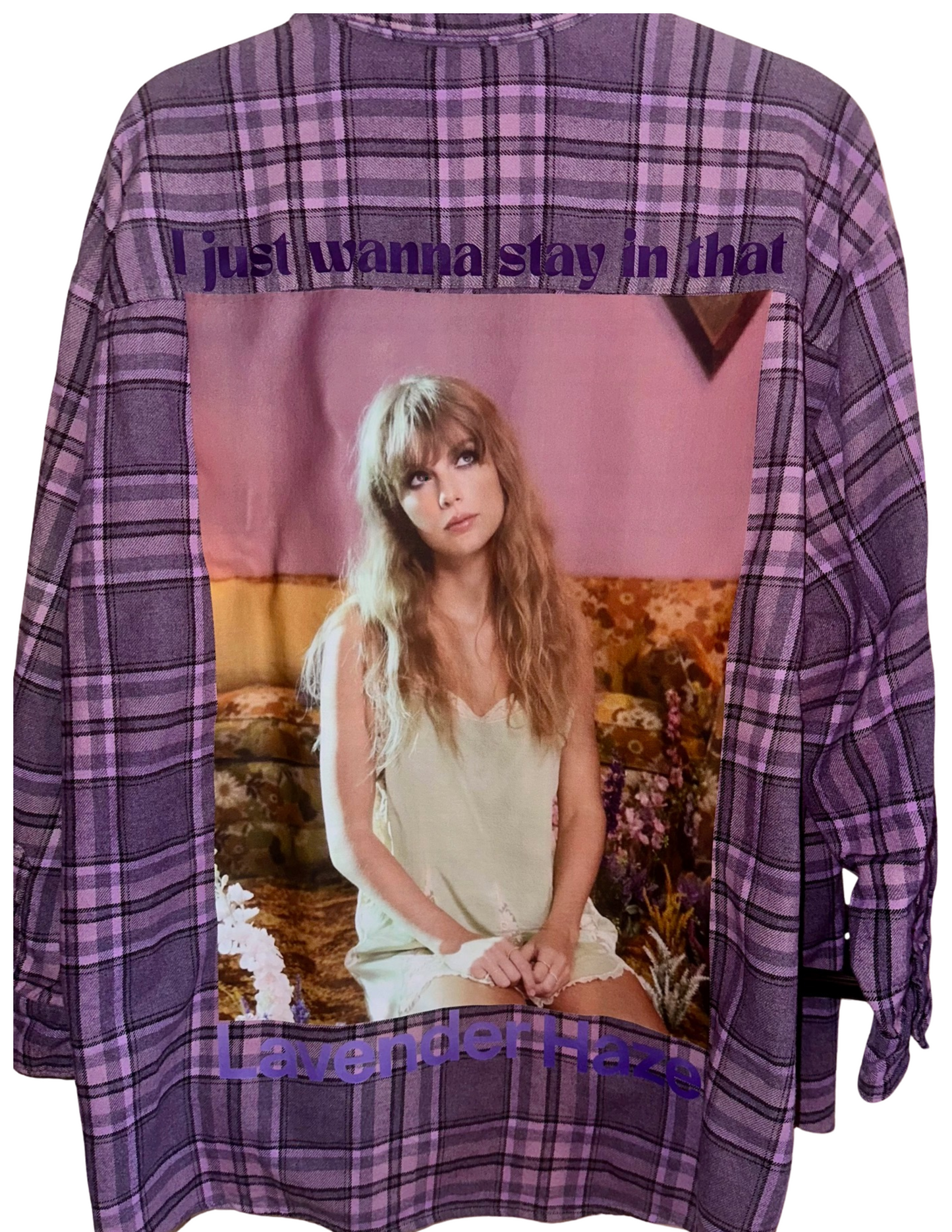 Made to Order Swiftie Upcycled Flannel Shirt