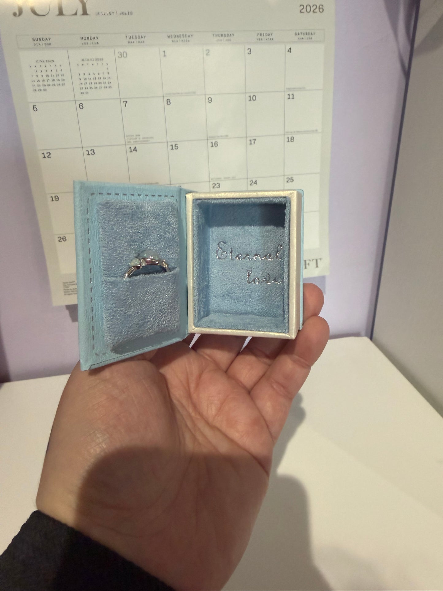 All Too Well Book Ring Box / Mini Jewelry Box