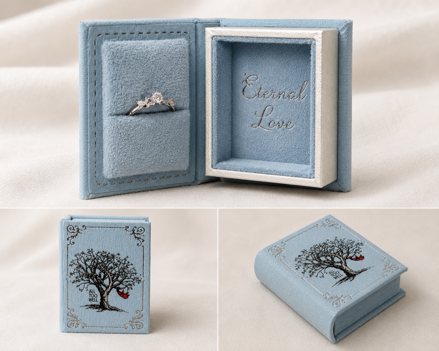 All Too Well Book Ring Box / Mini Jewelry Box