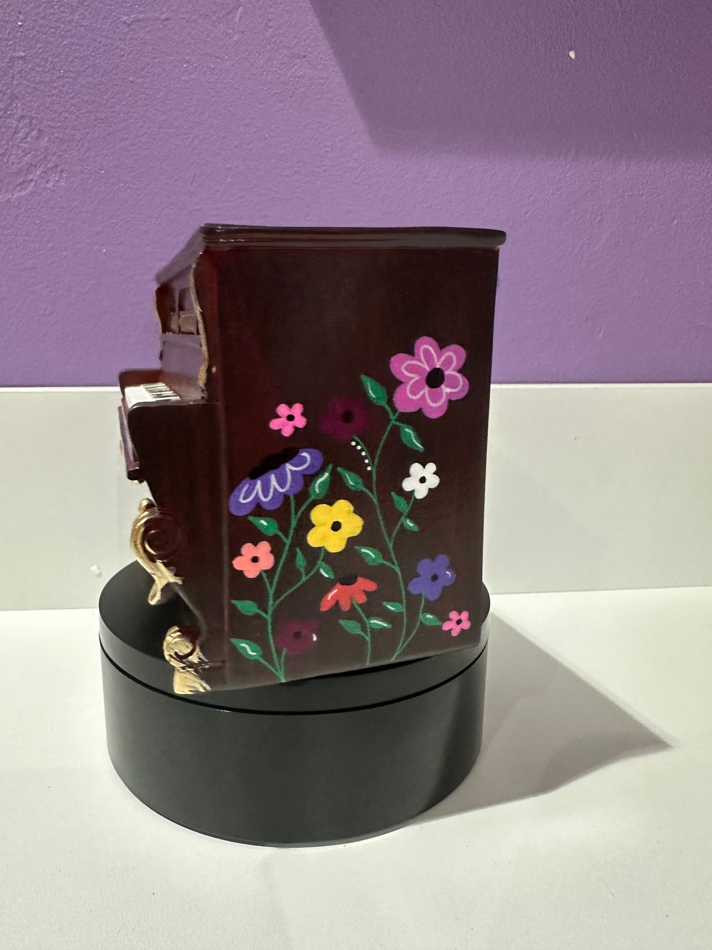 Eras Surprise Song Piano-Hand Painted Pen Holder / Planter / Makeup Brush Holder / Container