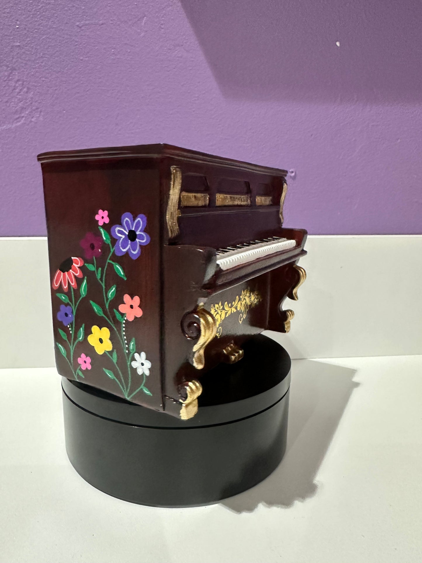 Eras Surprise Song Piano-Hand Painted Pen Holder / Planter / Makeup Brush Holder / Container