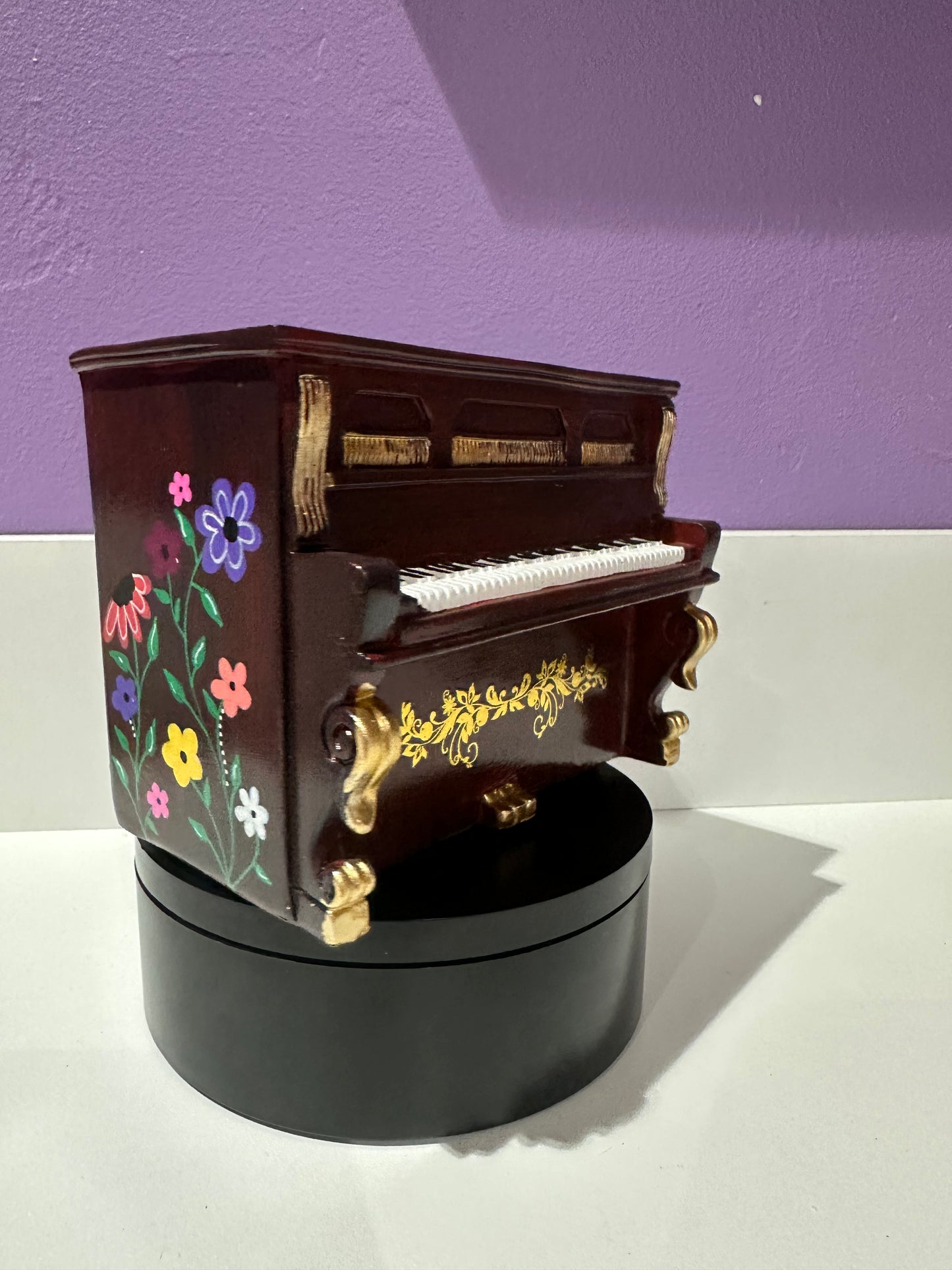 Eras Surprise Song Piano-Hand Painted Pen Holder / Planter / Makeup Brush Holder / Container