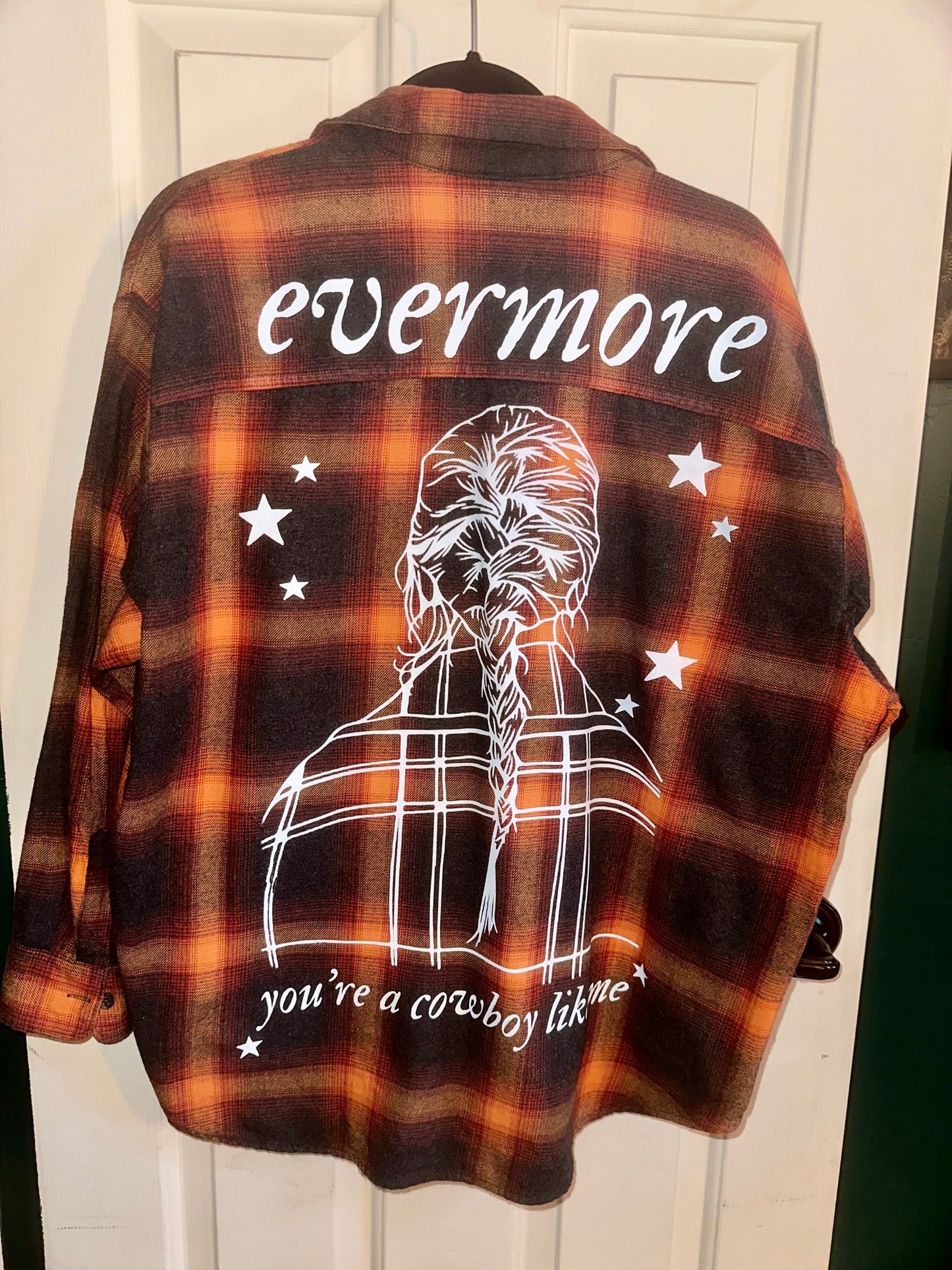 Made to Order Swiftie Upcycled Flannel Shirt