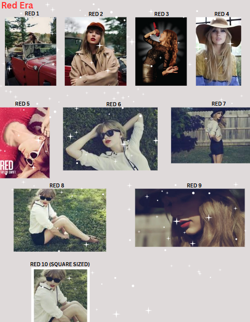 RED Poster Prints