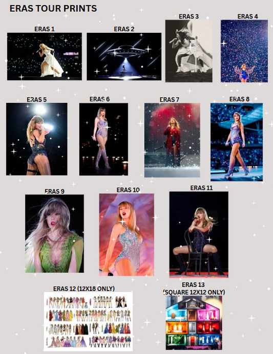 Eras Tour Poster Prints