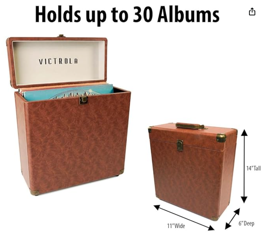 Britney's Custom Vinyl Storage Case