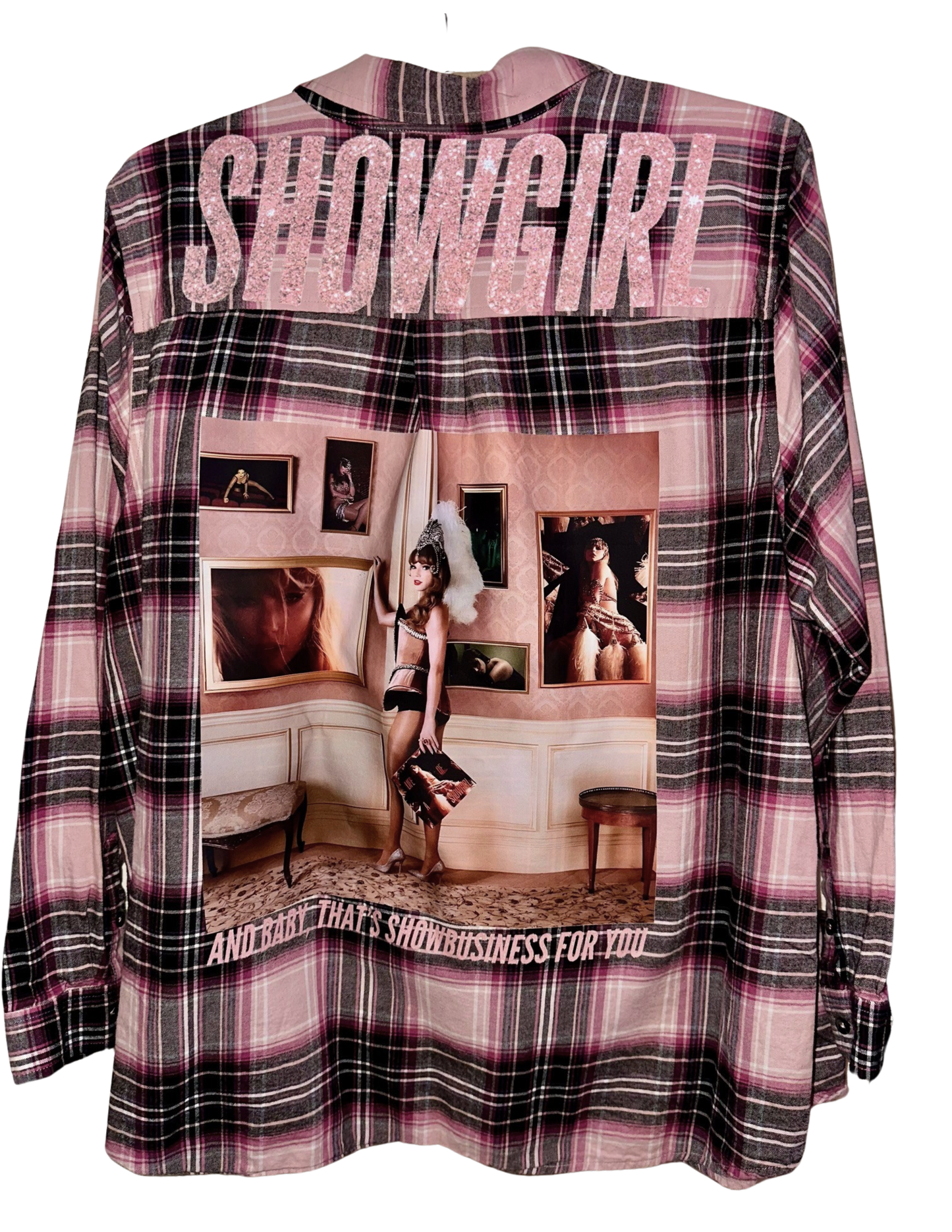 TS 12 Swiftie Upcycled Flannel Shirts