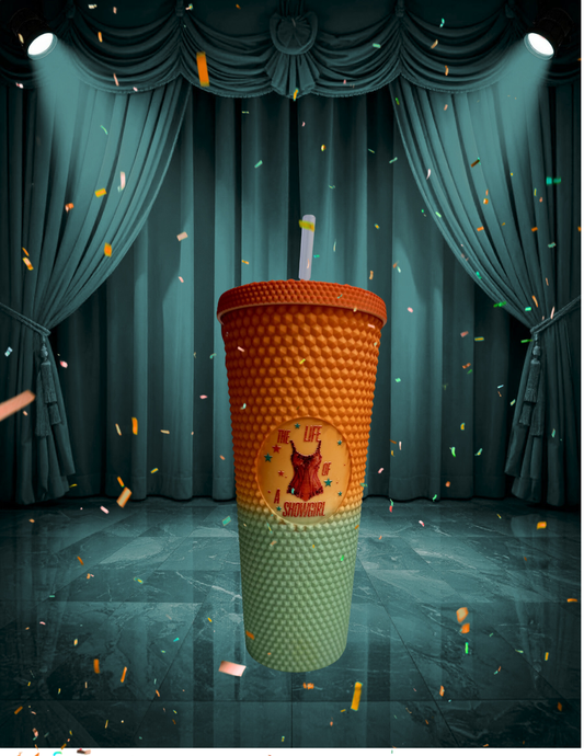 24oz TS12 Hand Dyed Studded Tumbler