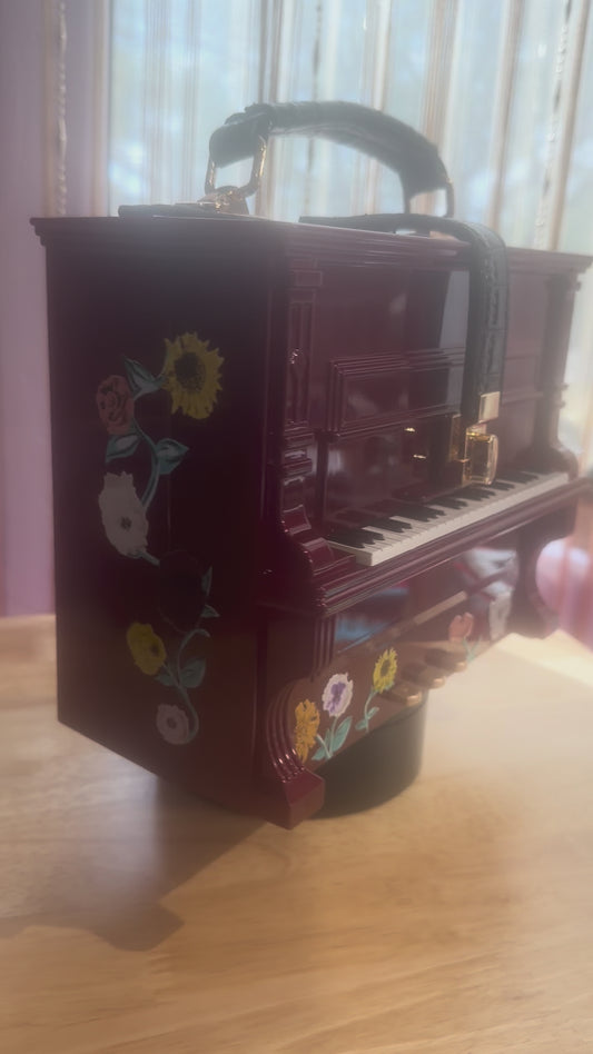 *PREORDER* Hardshell Acoustic Piano Purse / Decoration