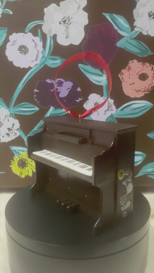 Eras Acoustic Set Piano Ornament -Hand Decorated