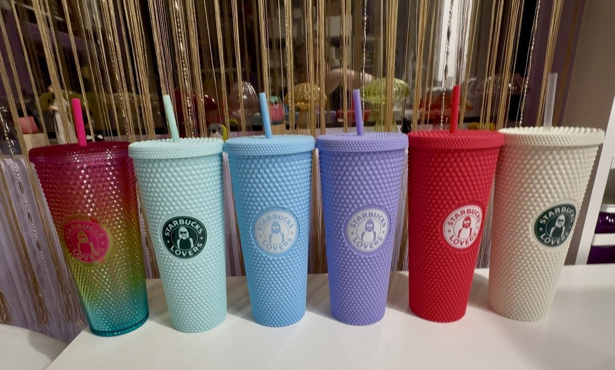 24oz Starbucks Lover Studded Tumbler