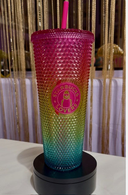 24oz Starbucks Lover Studded Tumbler