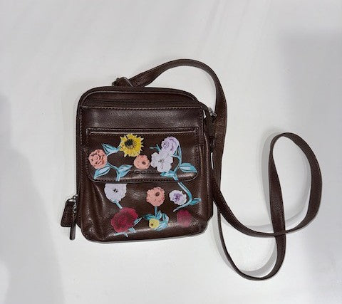 Vintage Fossil Acoustic Set Crossbody Bag