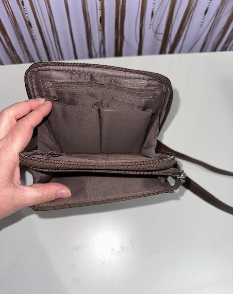 Vintage Fossil Acoustic Set Crossbody Bag