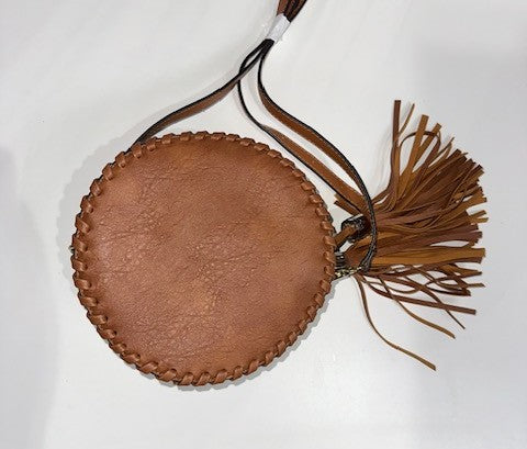 Round Tassel Acoustic Set Crossbody Bag