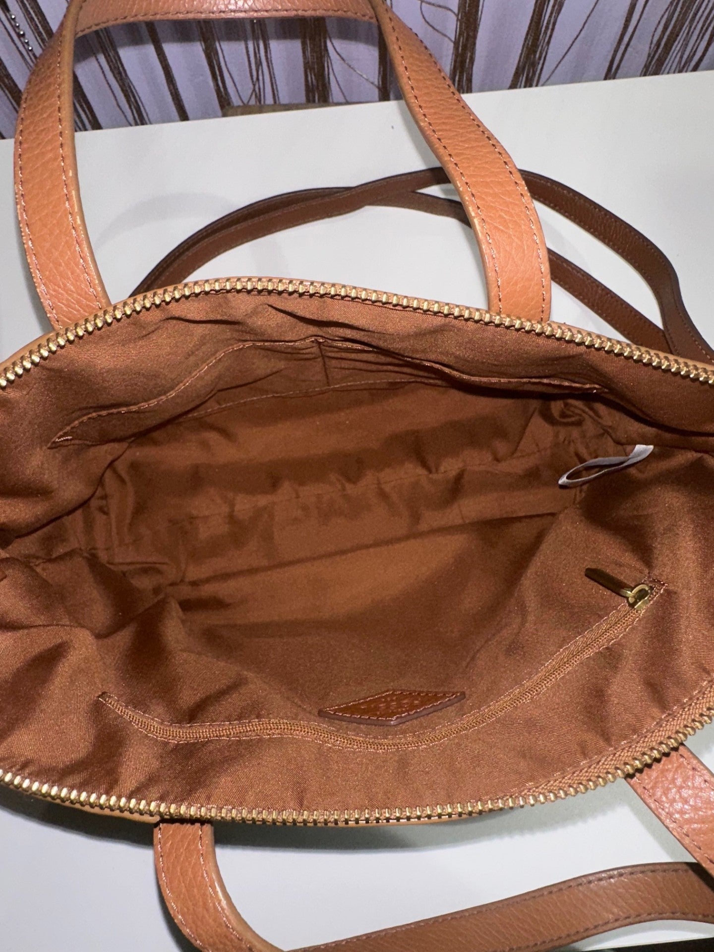 Fossil Jenna Tote/Crossbody - Acoustic Piano Floral Design