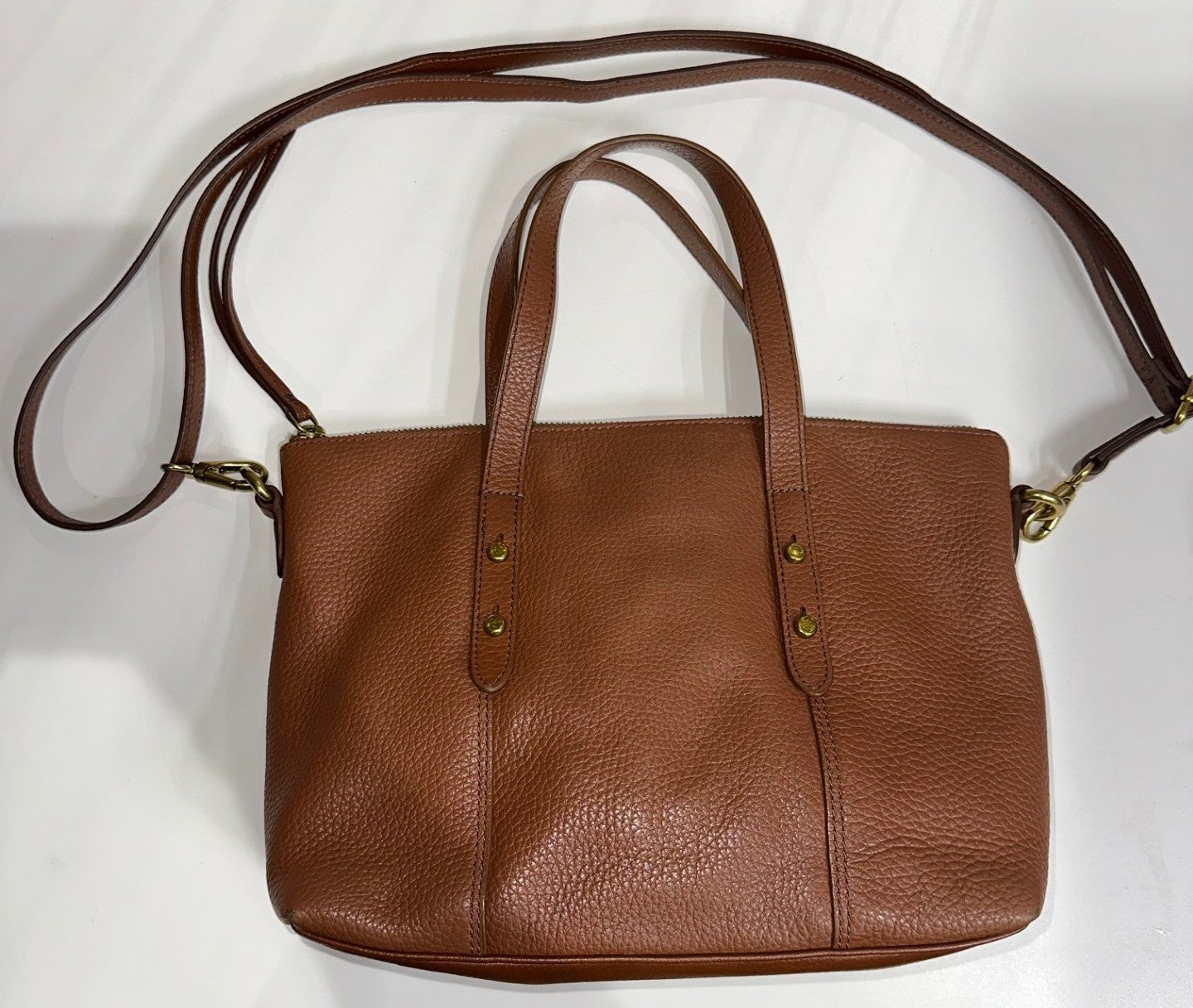 Fossil Jenna Tote/Crossbody - Acoustic Piano Floral Design