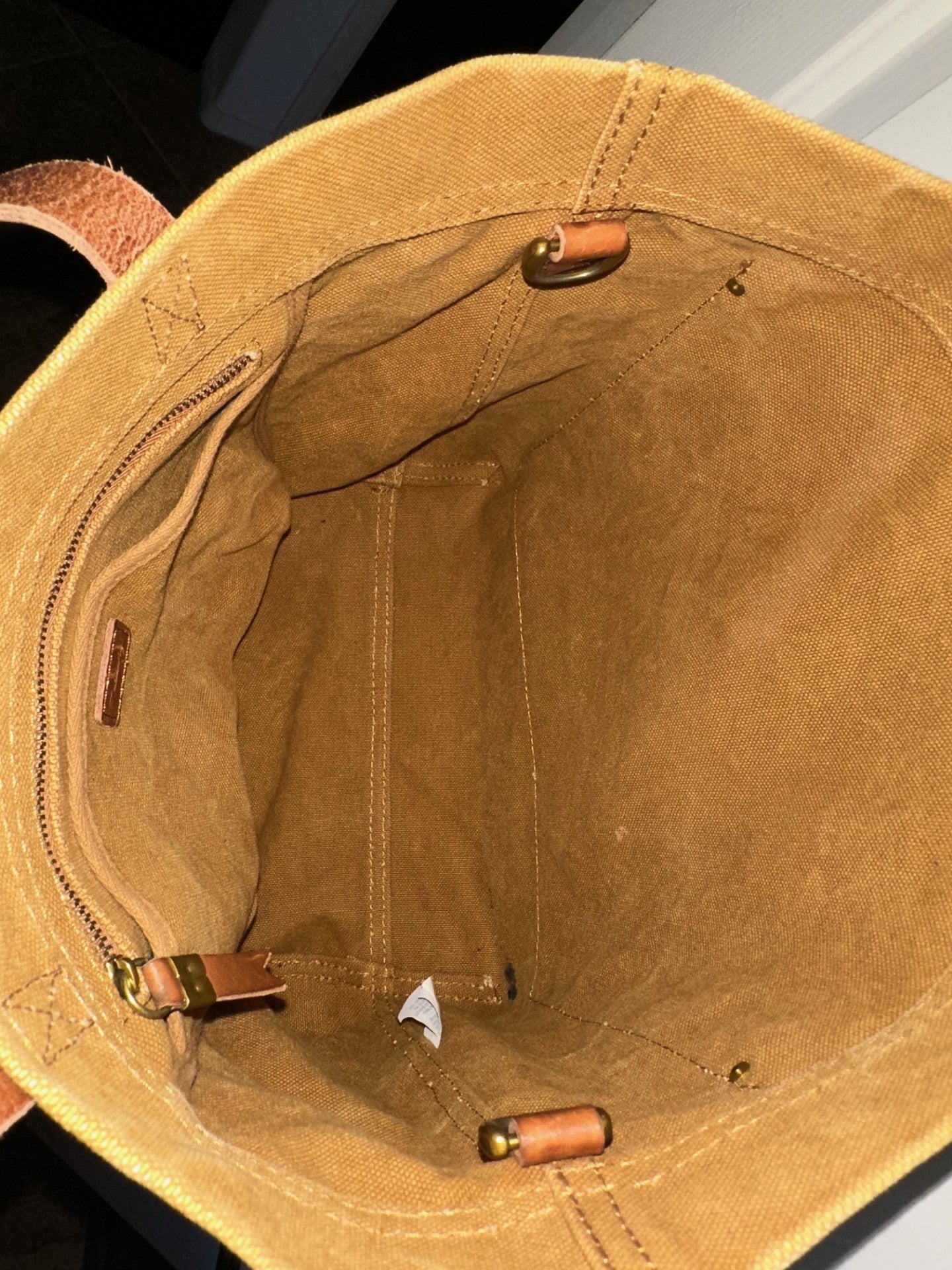 Preloved Madewell Canvas Transport Tote / Crossbody- Swiftie Style