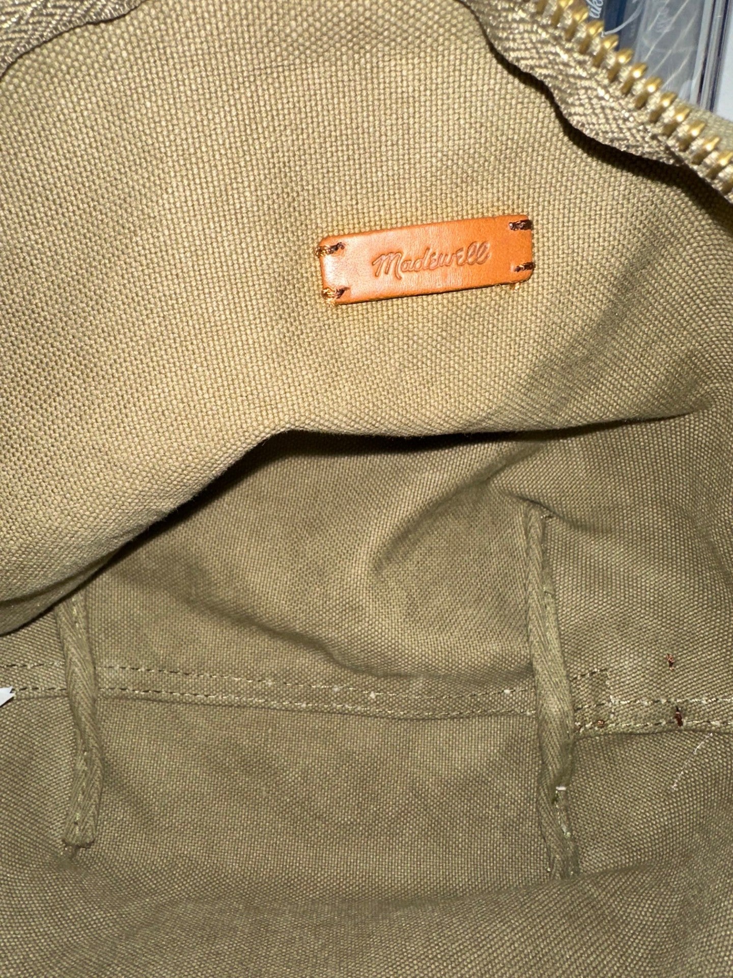 Preloved Madewell Canvas Sling Bag - Swiftie Style